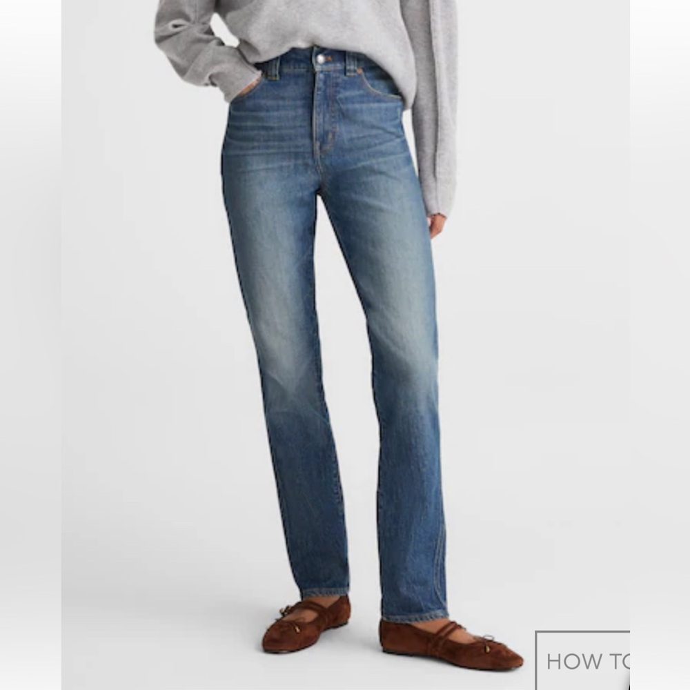 Madewell Women's Straight Leg Jeans
